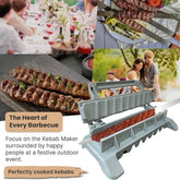 Reusable Plastic  BBQ Skewer Maker